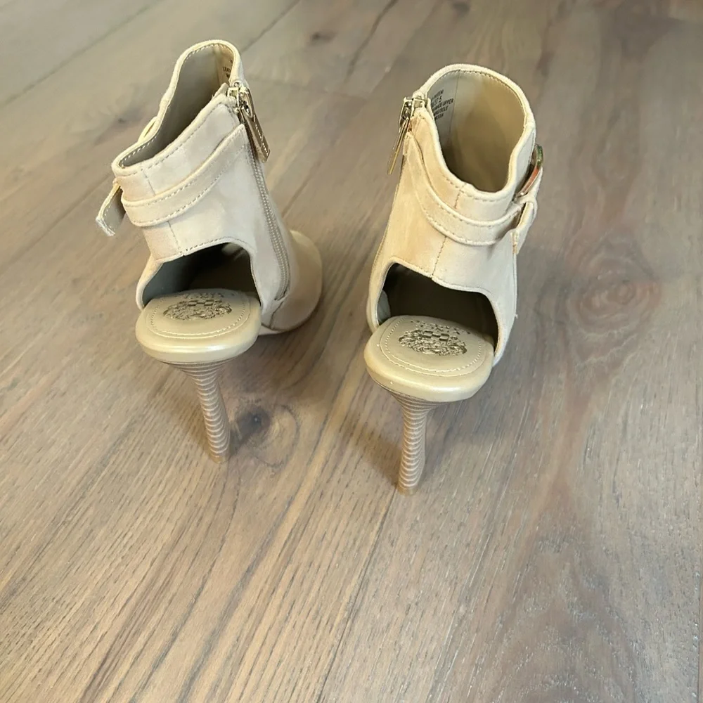 Vince Camuto Paveeni Suede Ankle Booties - Picture 4 of 5